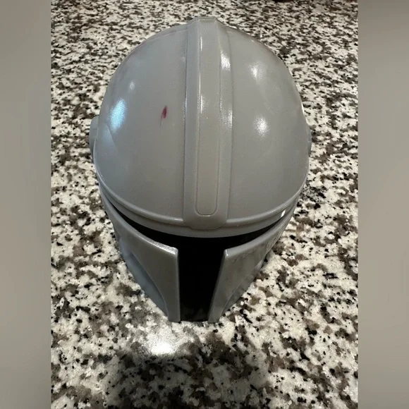 Star Wars Logo Light Sign And Mandalorian Helmet Desktop Light - Picture 7 of 11